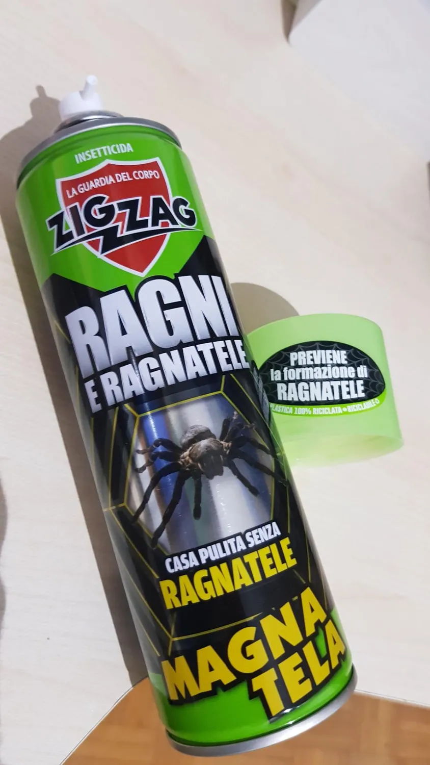 ZigZag Magnatela insetticida spray anti ragni flacone 500 ml