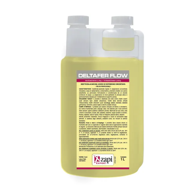Tathrin Deltafer Flow insetticida liquido zanzare zecche