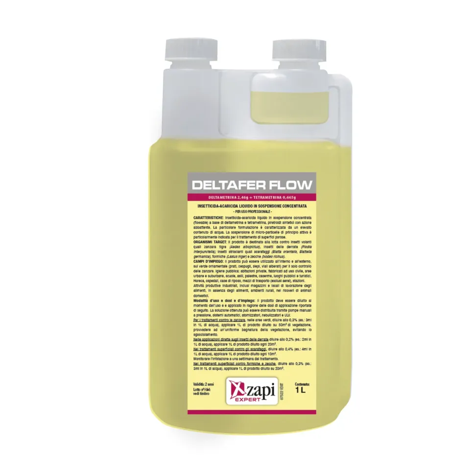 Tathrin Deltafer Flow insetticida liquido zanzare zecche