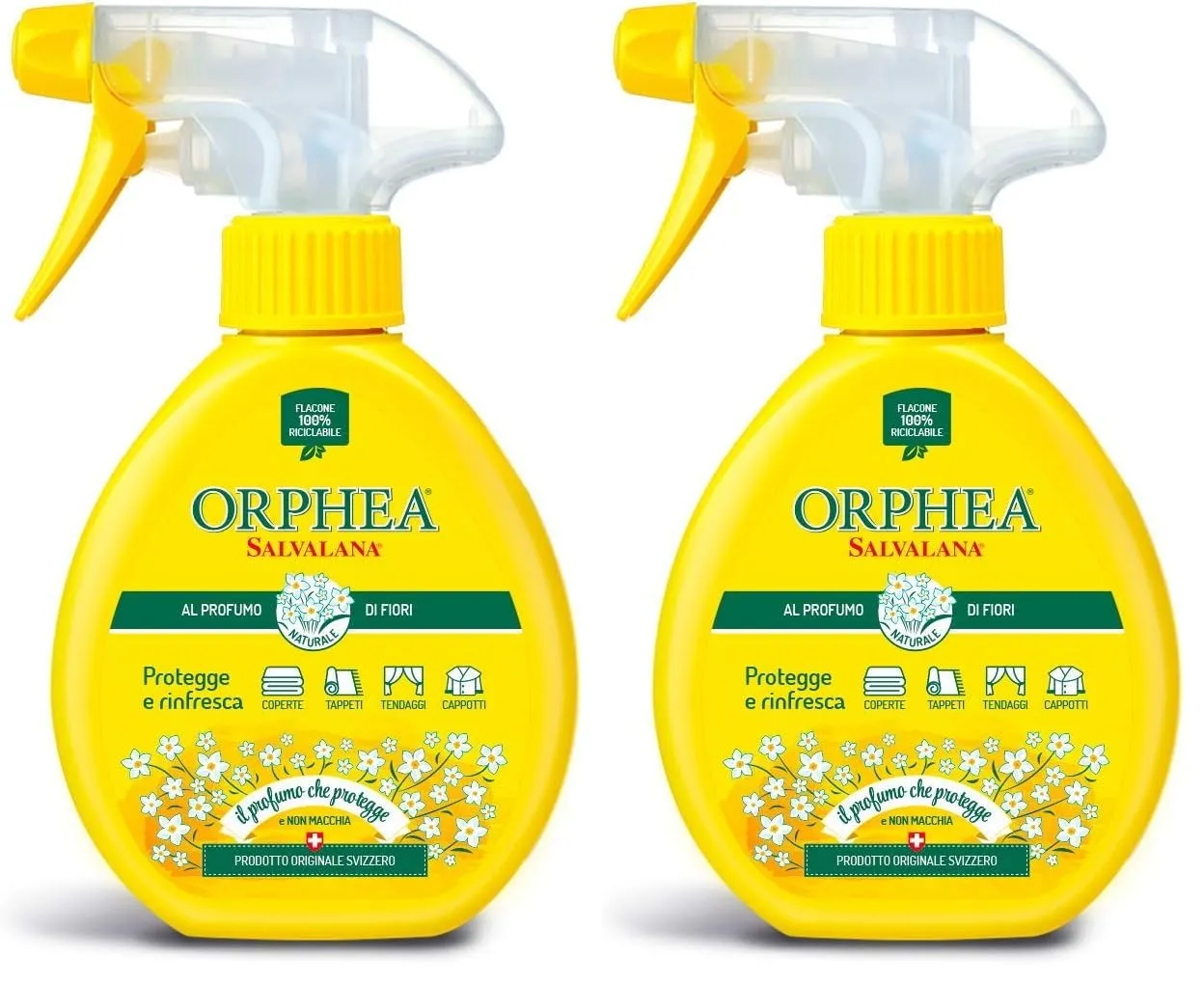 Orphea Salvalana Spray Tappeti 150 ml profumo fiori