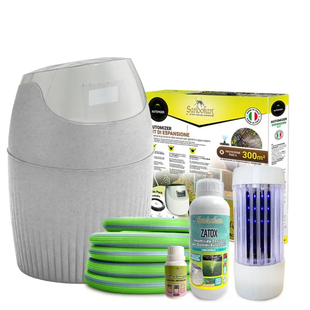 Piccio-NO! Automizer Kit Nebulizzatore 1200-2000mq con Insetticida
