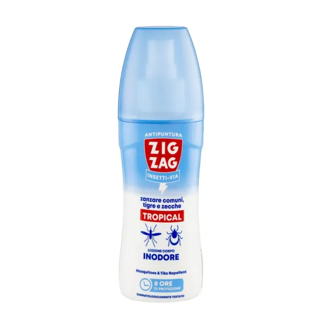 ZigZag Family Insettivia Tropical lozione antizanzare 100 ml DEET 20%