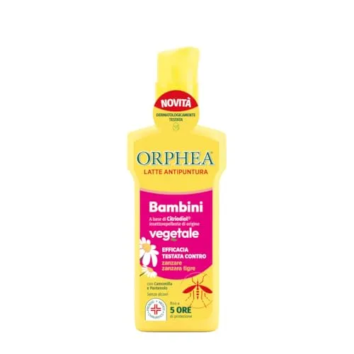 Orphea Latte Antizanzare Bambini Citriodiol 100 ml