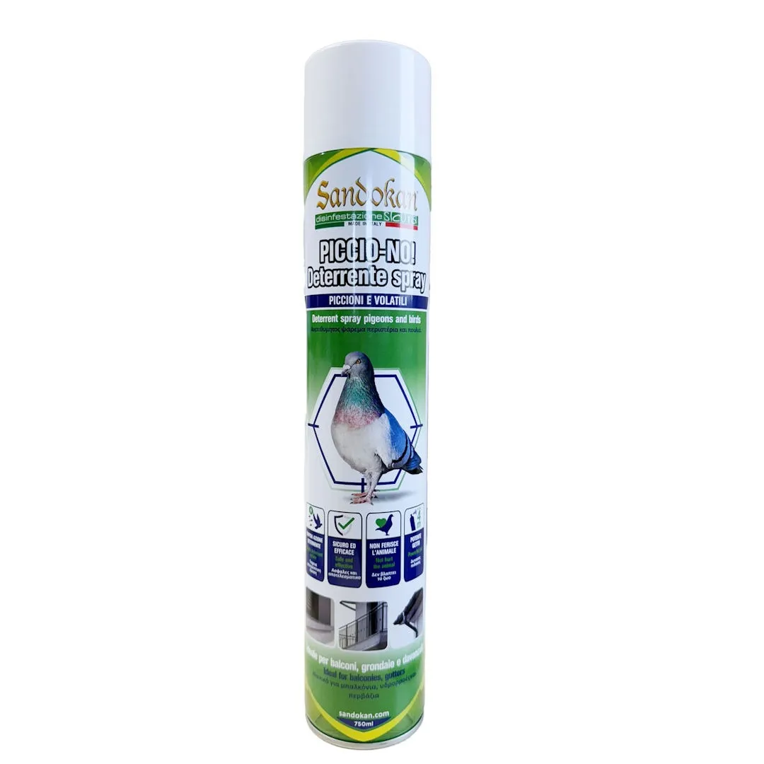 Piccio-NO! Repellente piccioni spray 750 ml naturale