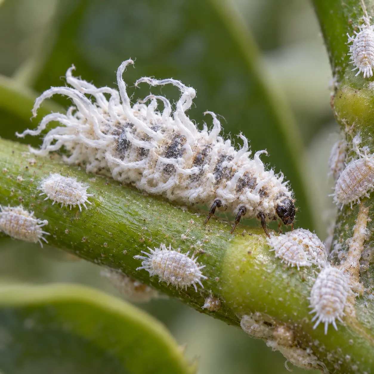 FGMN Cryptolaemus Montrouzieri coccinelle anti cocciniglia larve 20