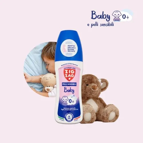 ZigZag Baby spray antizanzare bambini 100 ml senza profumo