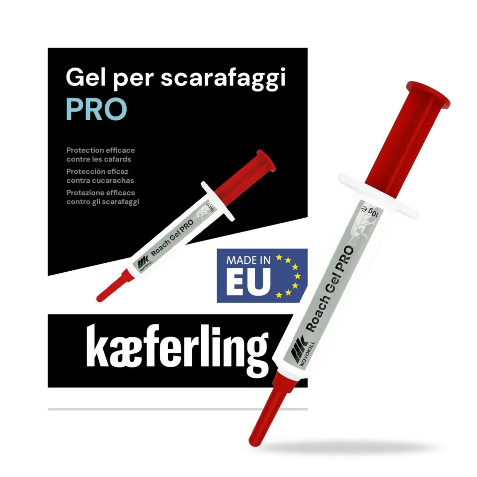Novokill Gel Scarafaggi Siringa 10g Lunga Durata