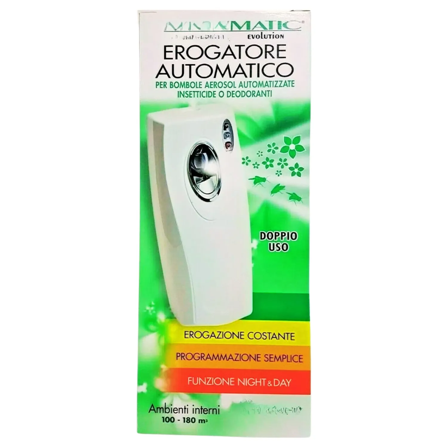 ZigZag Diffusore automatico insetticida set 1+2 ricariche 250 ml