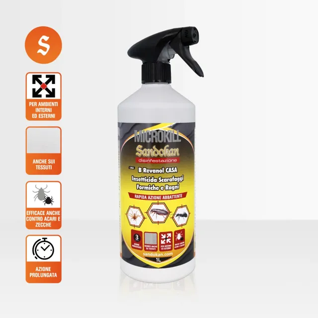 Piccio-NO! B Revanol Insetticida Spray 1 L Striscianti