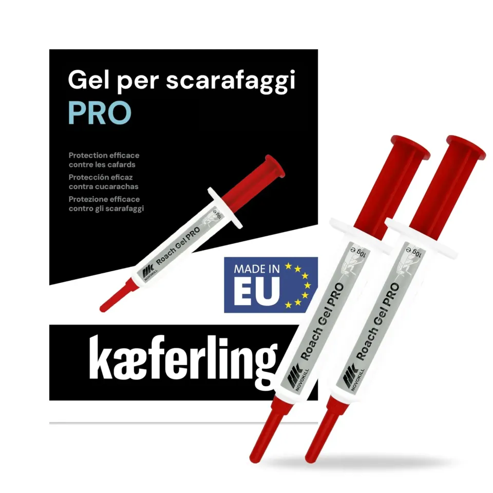 Novokill Gel Scarafaggi Siringa 2x10 g Effetto Nido
