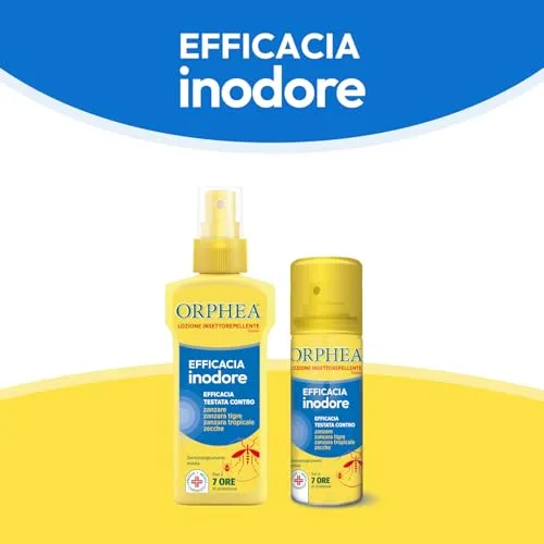 Orphea Inodore Lozione Insettorepellente 100ml