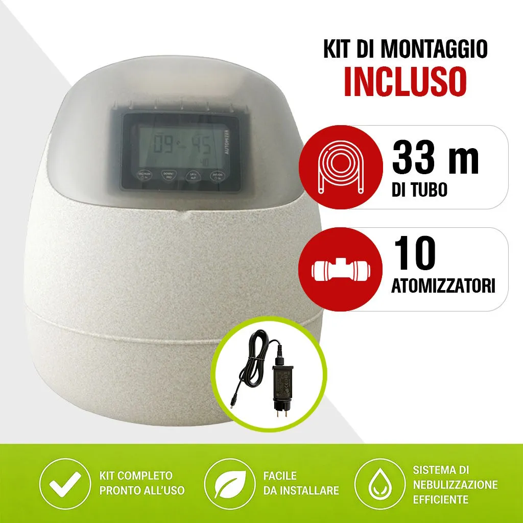 Sandokan Automizer 12V Nebulizzatore Giardino 20 L 1000 mq