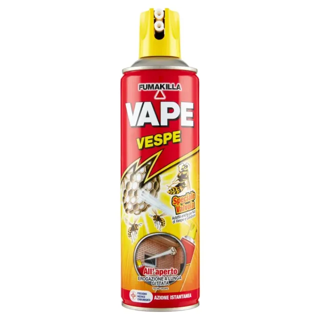Vape Vespe Spray Insetticida 3x400 ml Abbattente