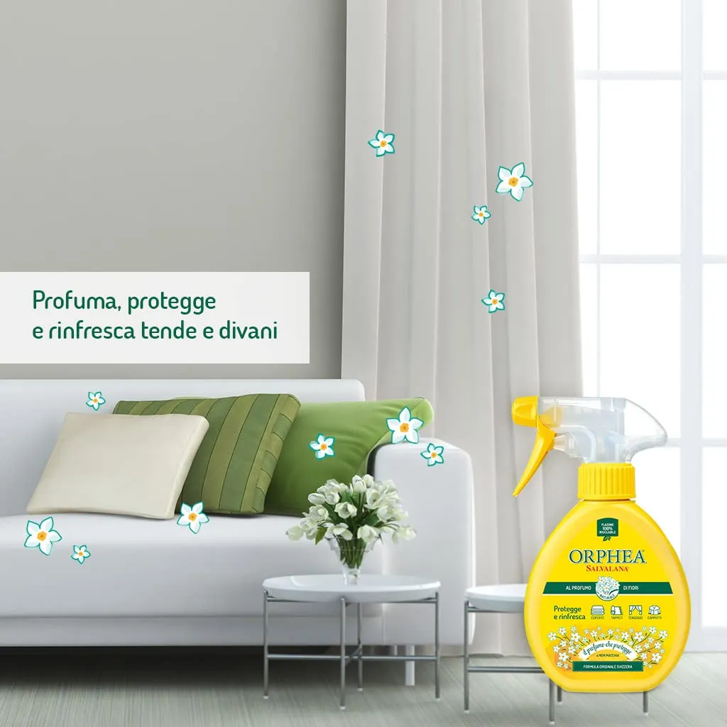Orphea Salvalana Spray Tappeti 150 ml profumo fiori