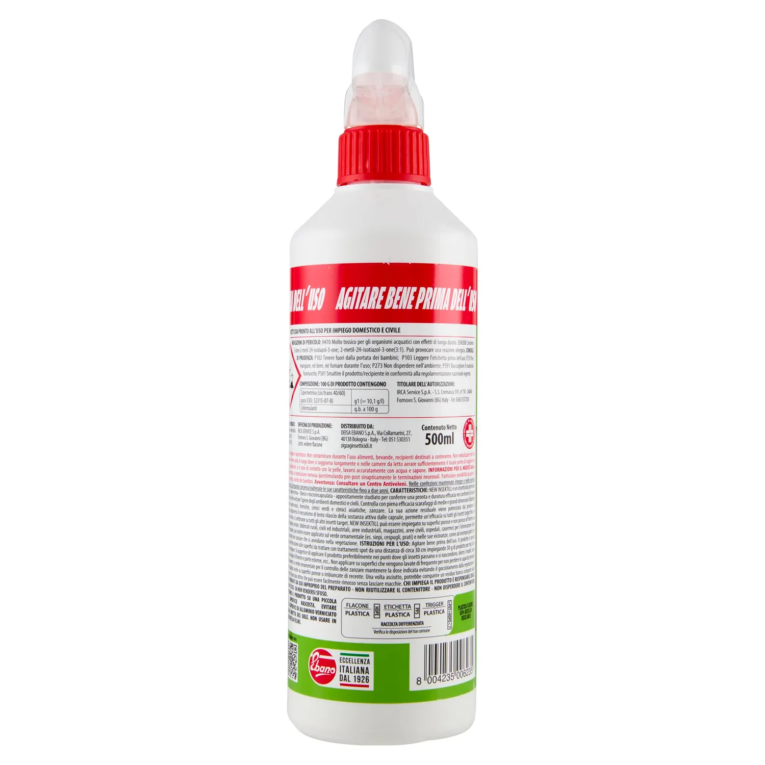 ZigZag Cimici spray insetticida microincapsulato 2x500 ml