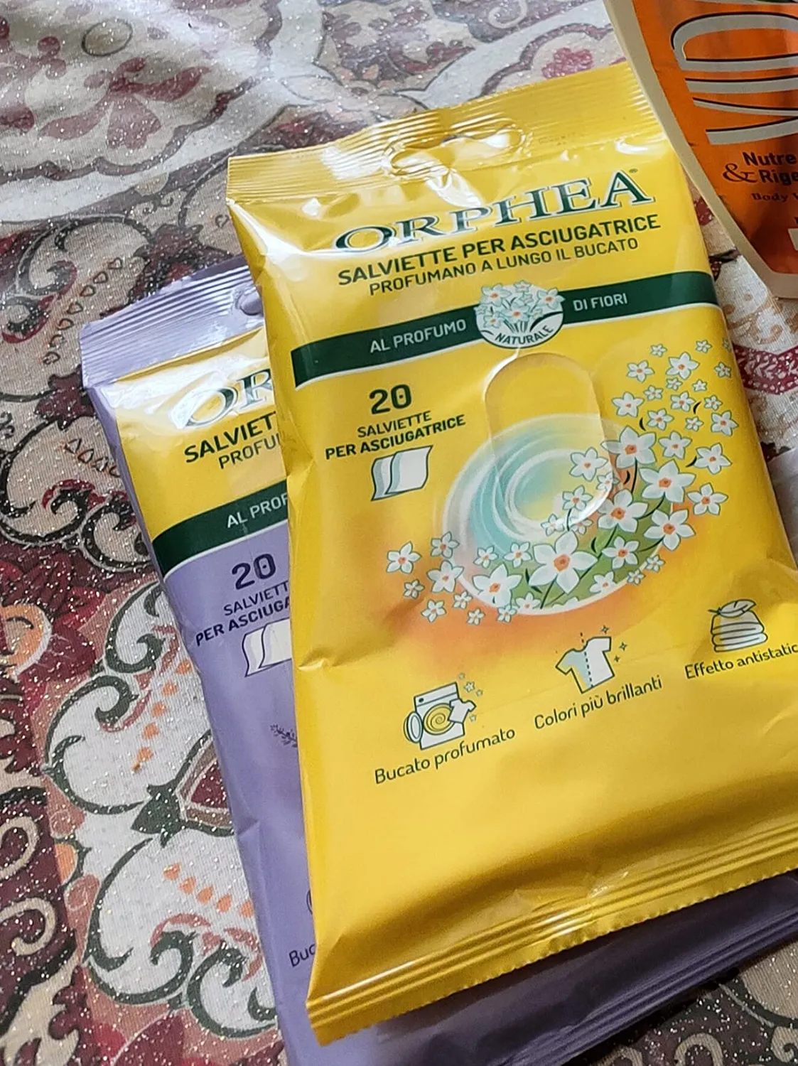 Orphea Salvalana foglietti profumabiancheria 80 g fiori