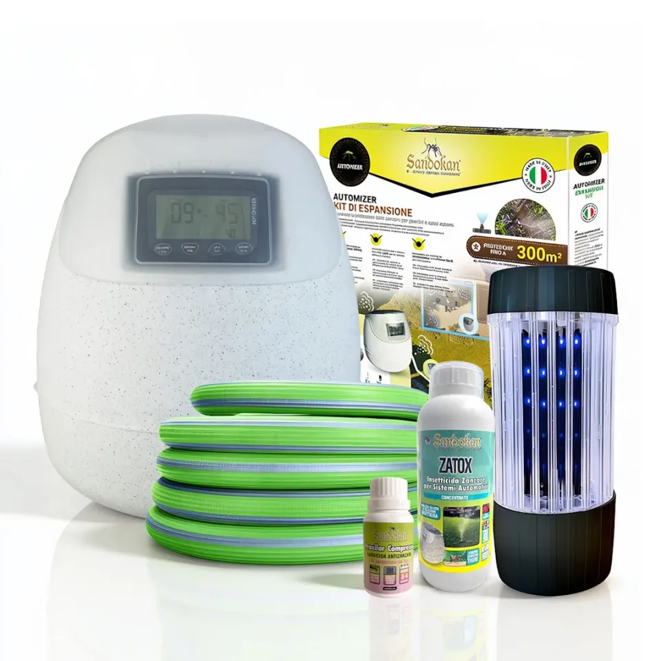 Sandokan Automizer kit 100-400 mq con insetticida