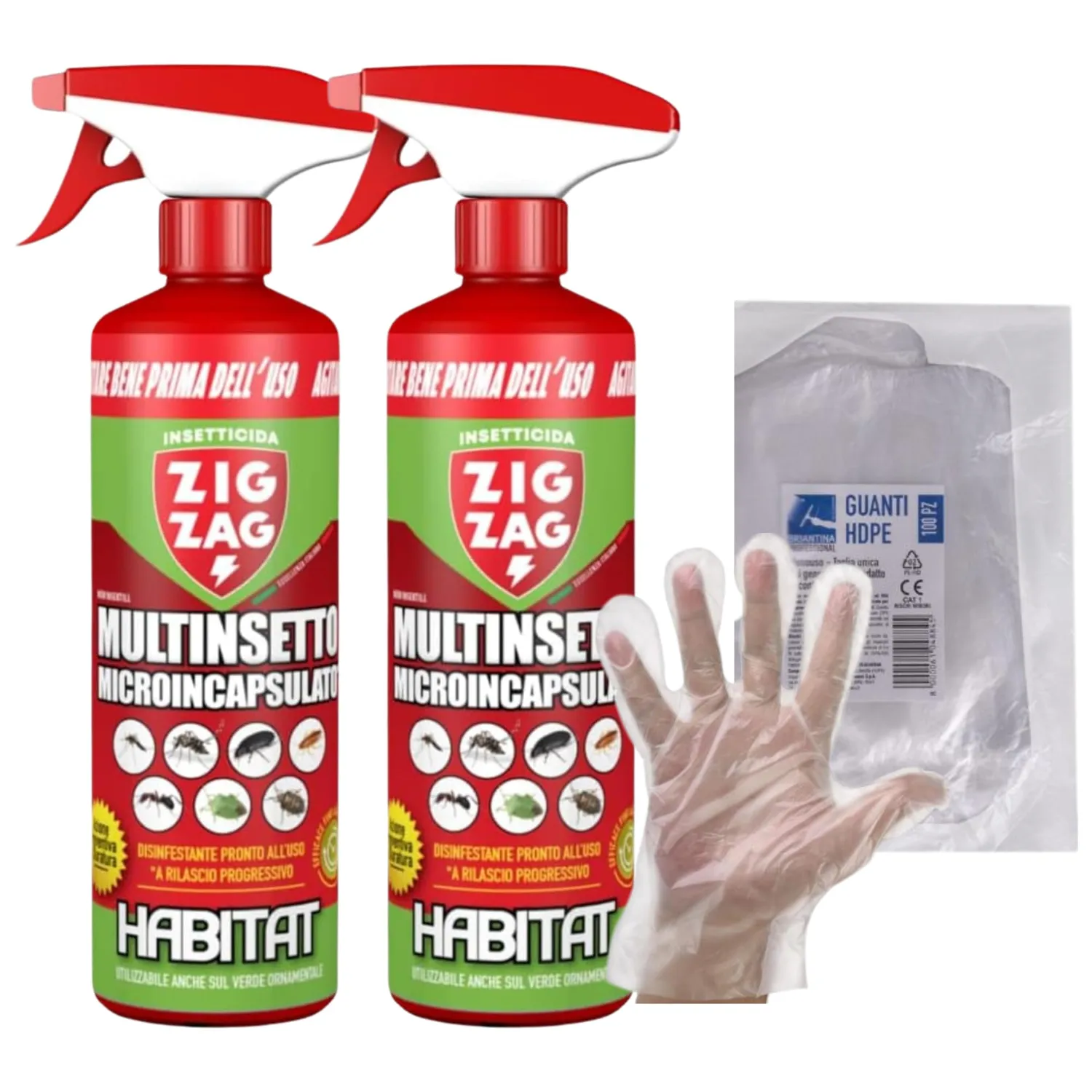 ZigZag Multinsetto Microincapsulato spray 500 ml 4 pezzi