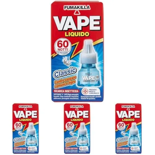 Moss Vape Classic ricarica liquida 4x30 ml 60 notti