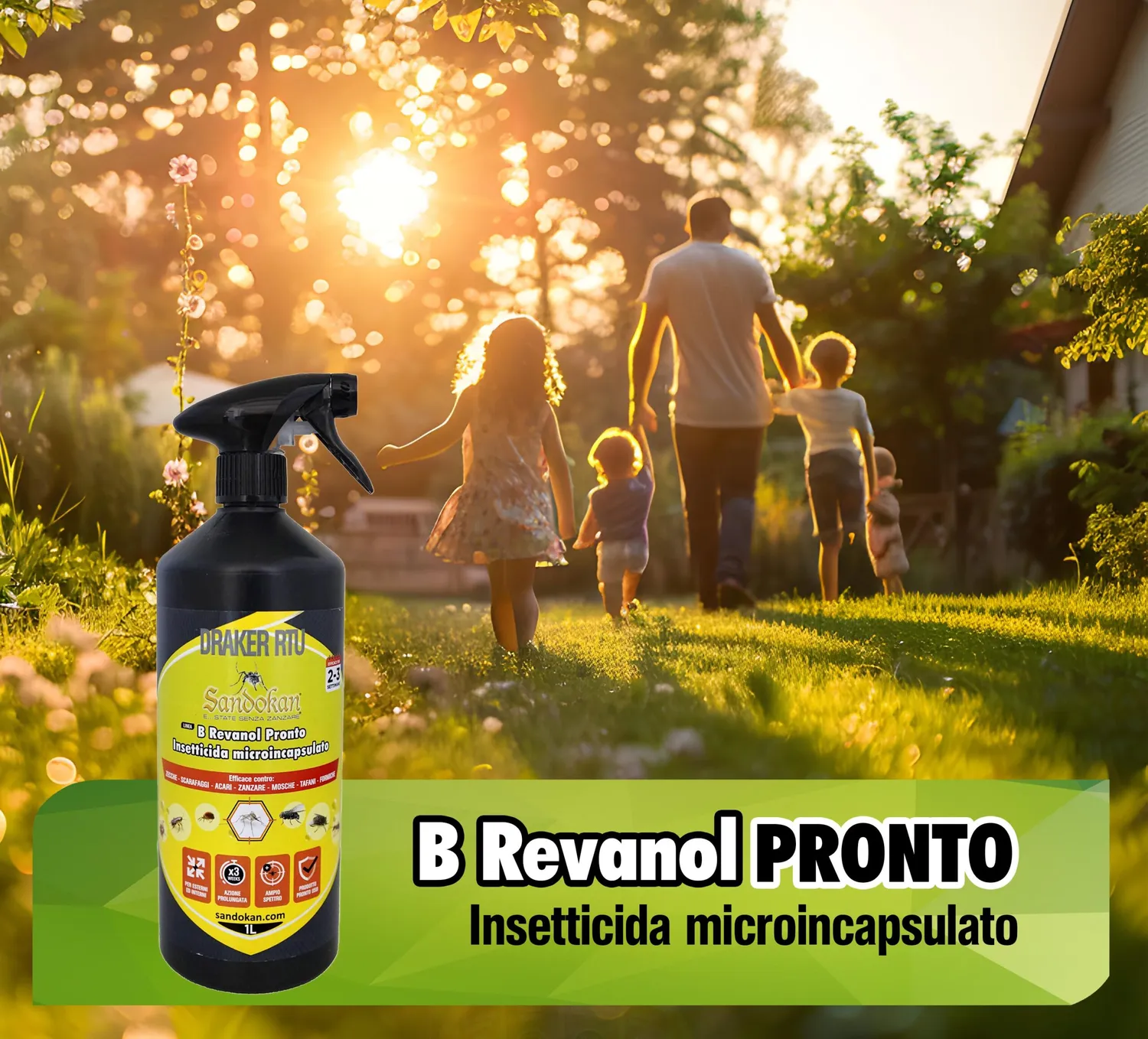 Piccio-NO! B Revanol Pronto Insetticida Microincapsulato Inodore