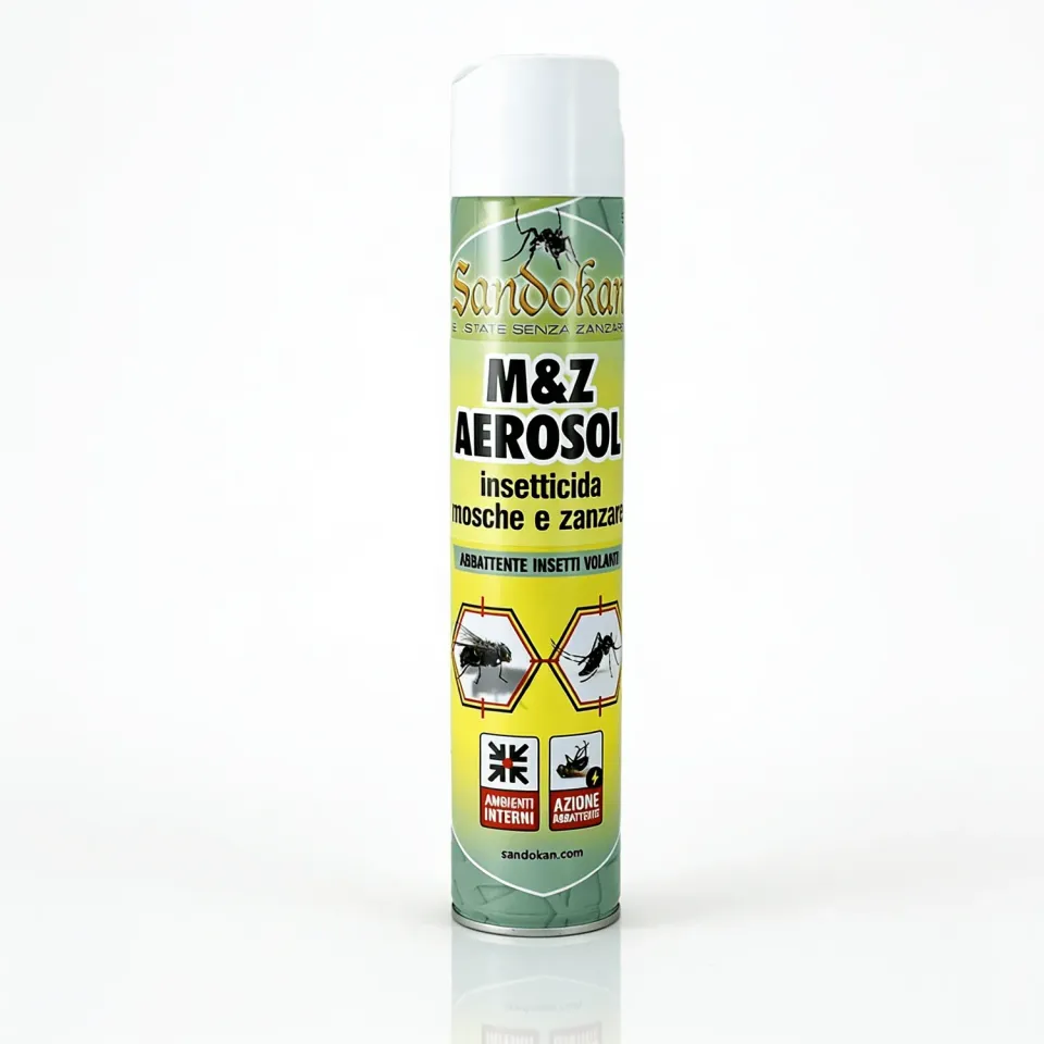 Punto e Basta Insetticida Mosche Zanzare Spray 500 ml Piretro