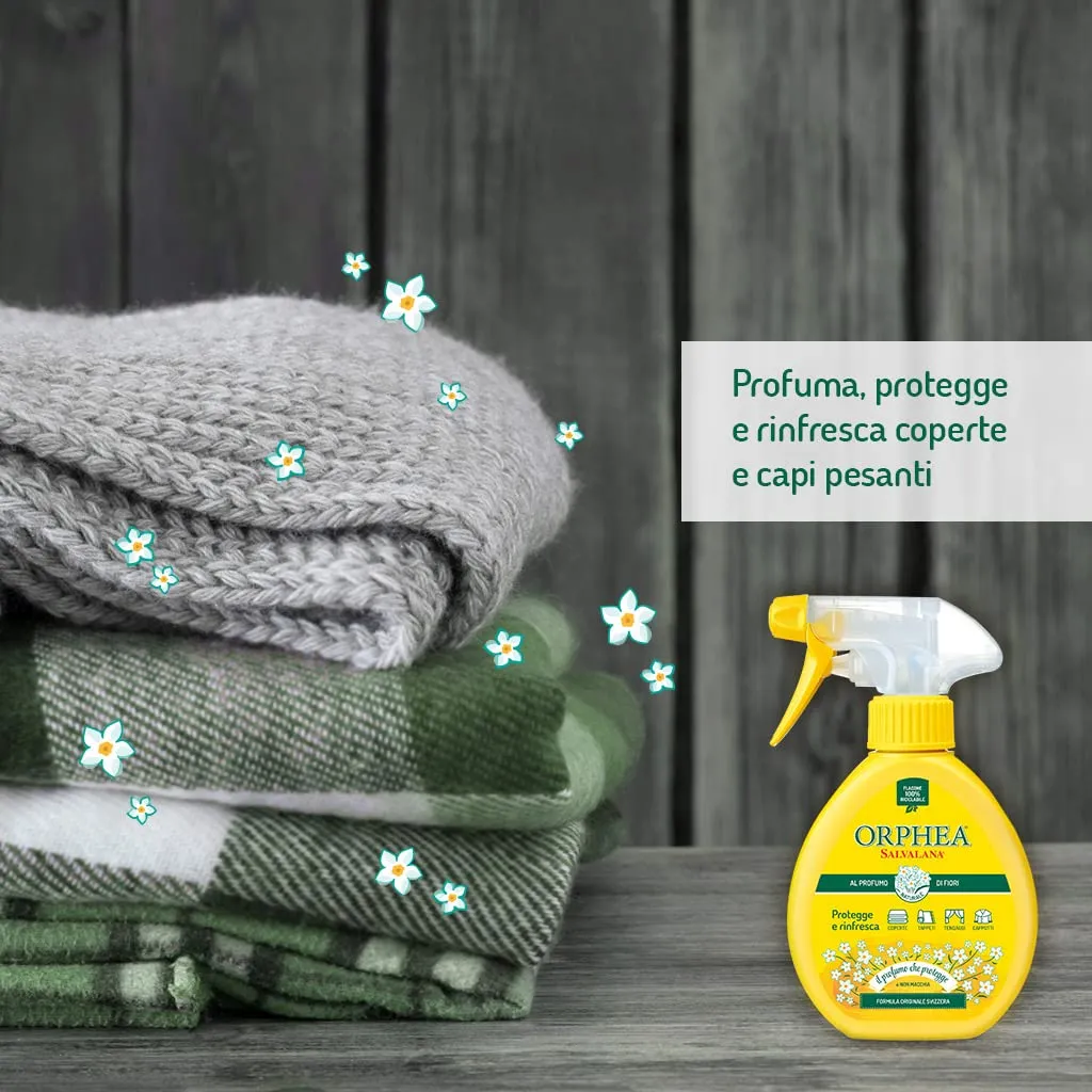 Orphea Salvalana Spray Tappeti 150 ml profumo fiori