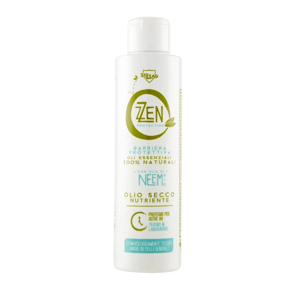ZigZag zZen Olio Secco Protettivo antizanzare 100 ml neem