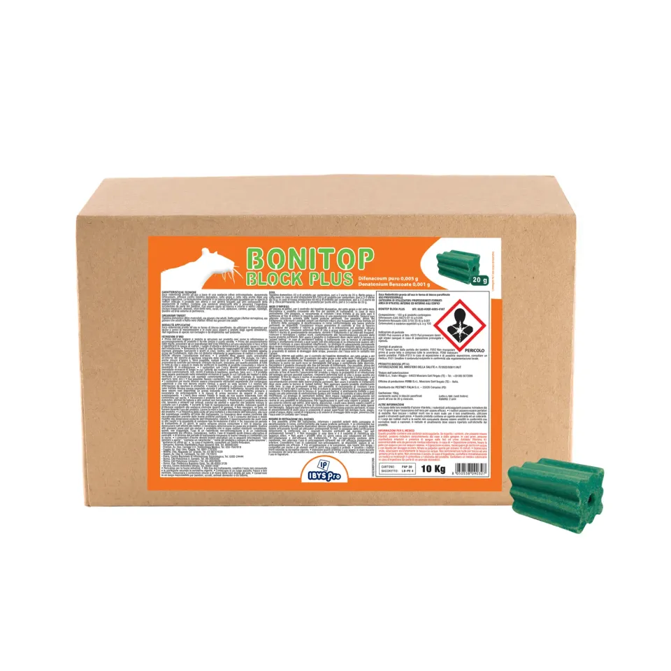 Tathrin Bonitop Block Plus esca rodenticida 20g