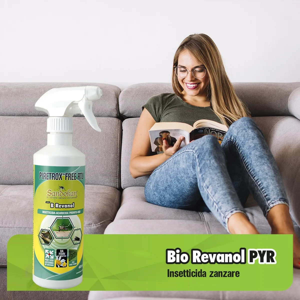 Piccio-NO! B Revanol PYR Spray Piretro 400ml