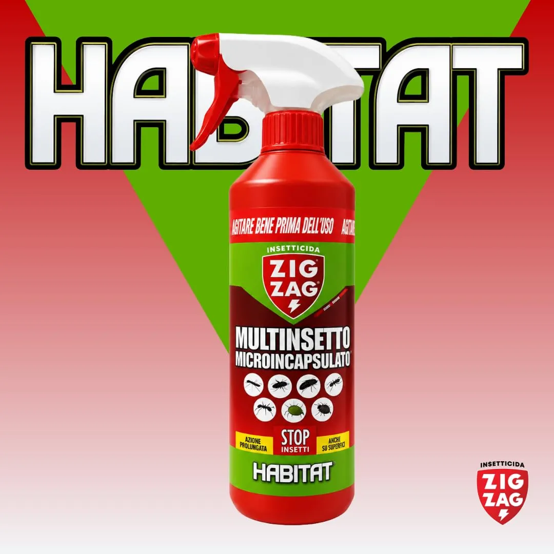 Zig Zag Habitat insetticida multinsetto 500ml inodore