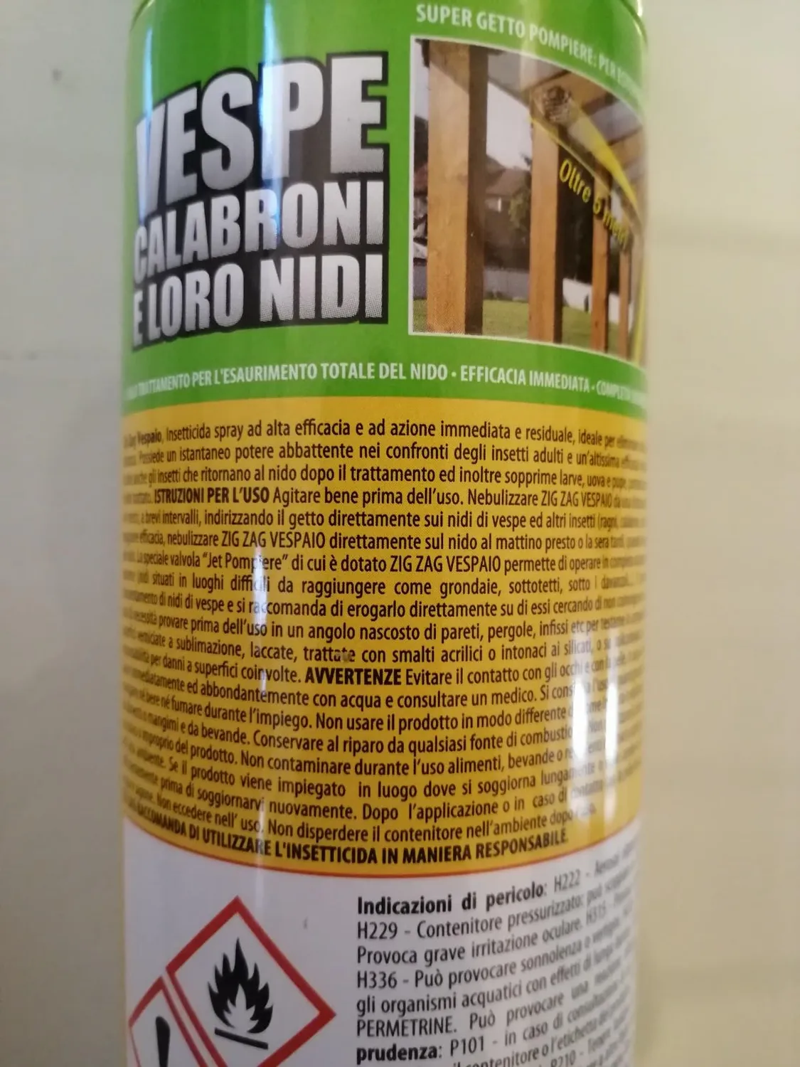 Zig Zag Vespaio Power spray vespe 600ml lunga gittata