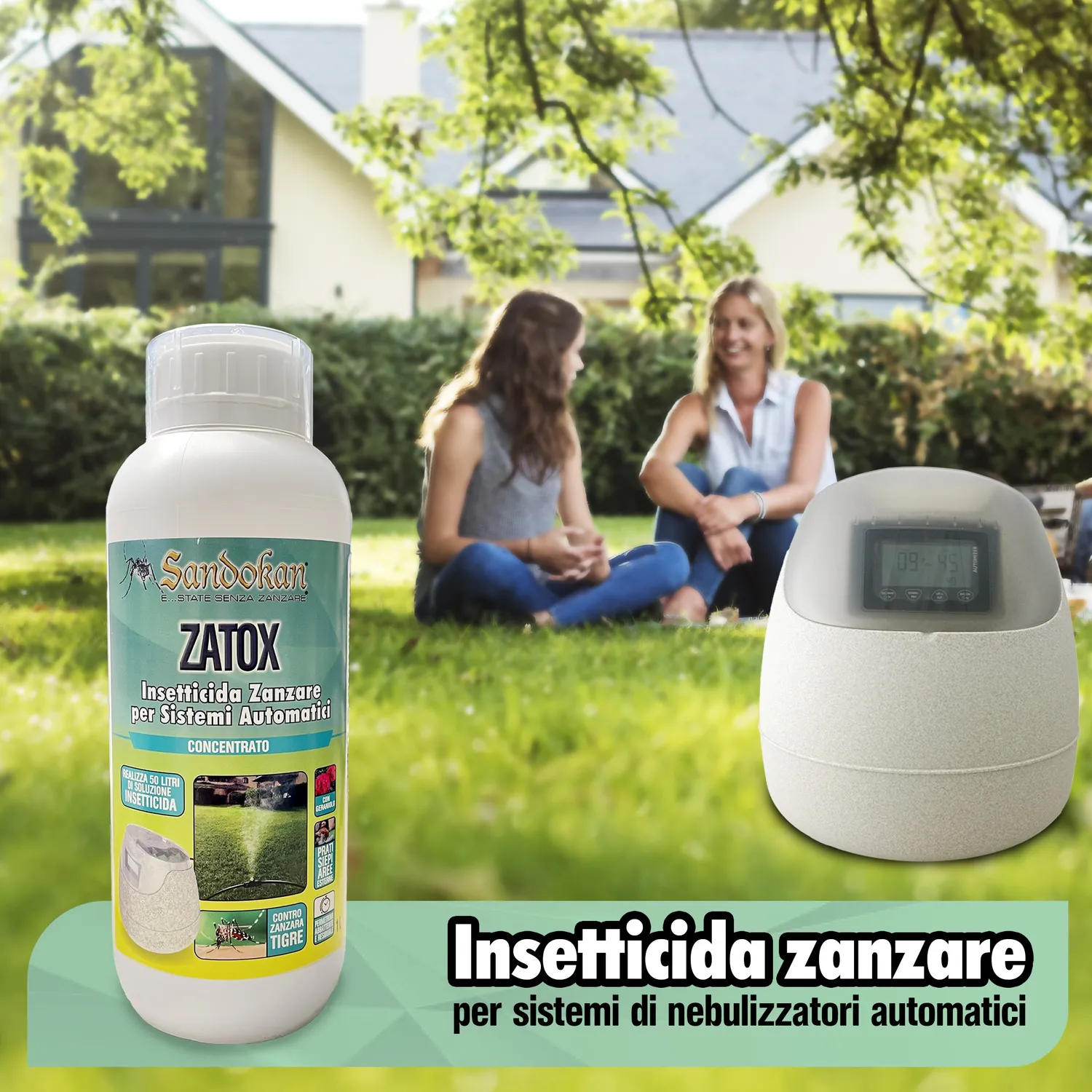 Piccio-NO! Sandokan Insetticida Concentrato Automizer
