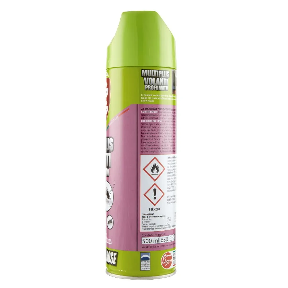 Zig Zag Multiplus spray insetticida 500ml bouquet rose