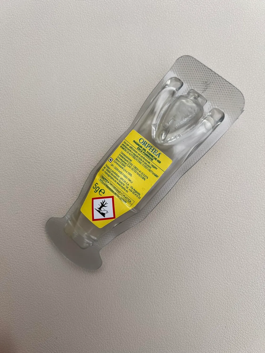 Orphea Esca Formiche gel 3 pezzi efficacia 4 mesi