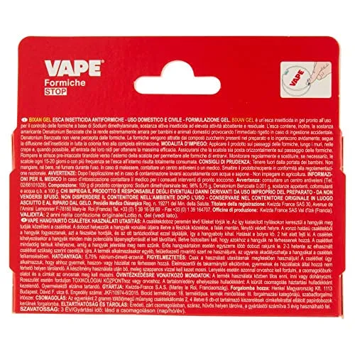 Moss Vape Esca Formiche gel antiformiche 4 esche