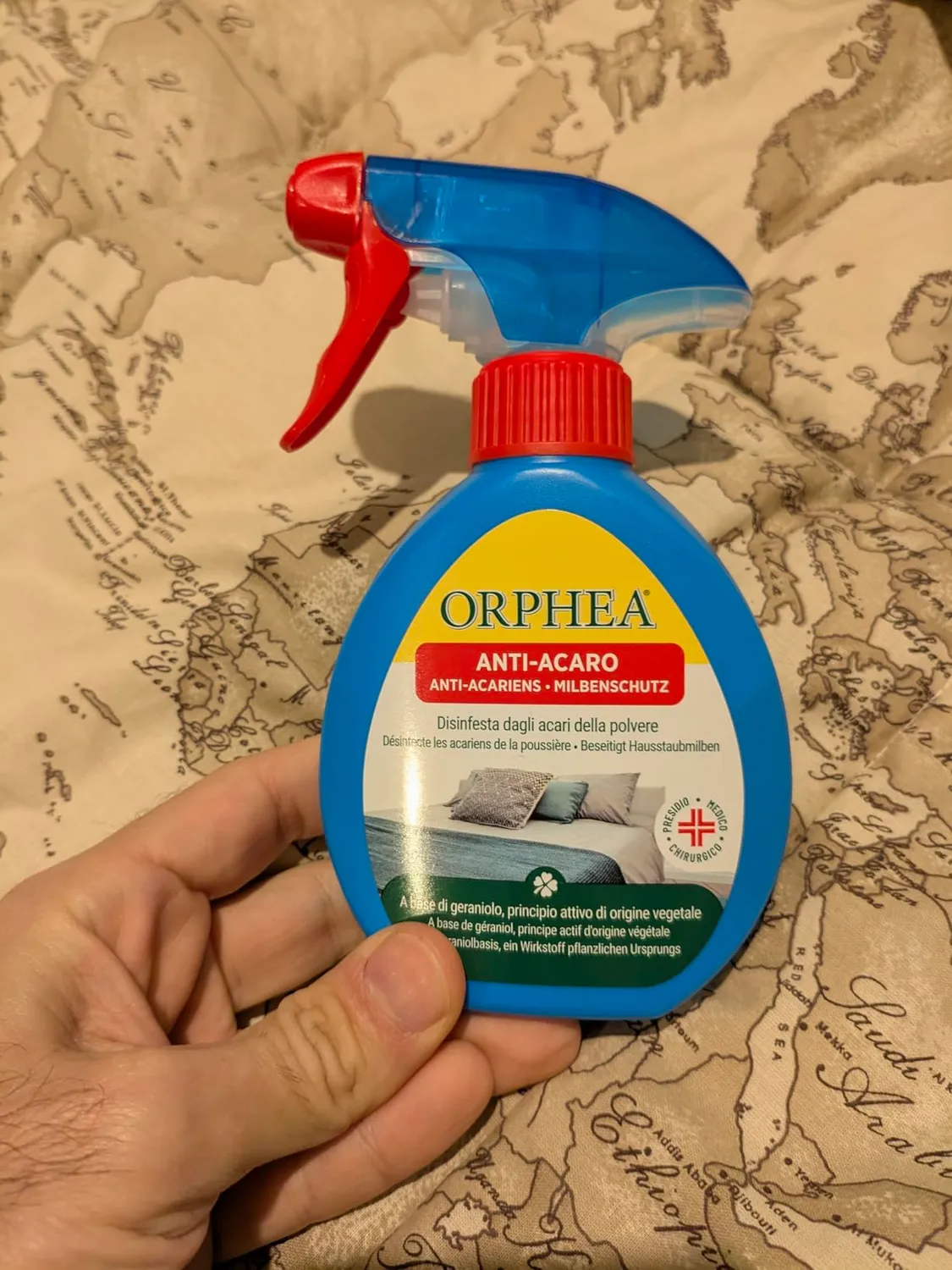 Orphea Salvalana spray antiacaro 150ml tessuti