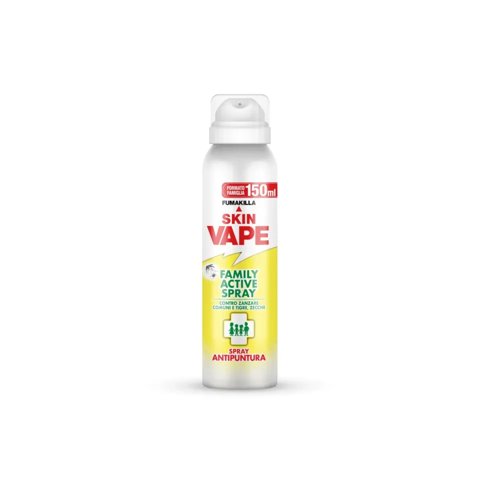 Moss Vape Skin Family Active Spray Repellente 150 ml