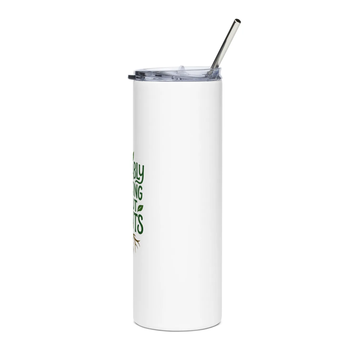 FGMN Probably Thinking About Plants tumbler acciaio 600 ml