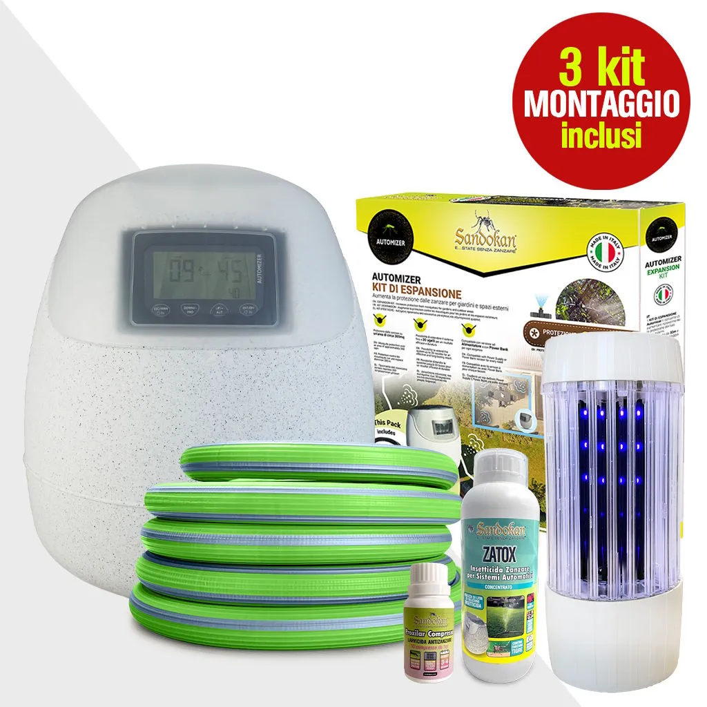 Piccio-NO! Automizer Dual Power kit nebulizzatore 100-400 mq