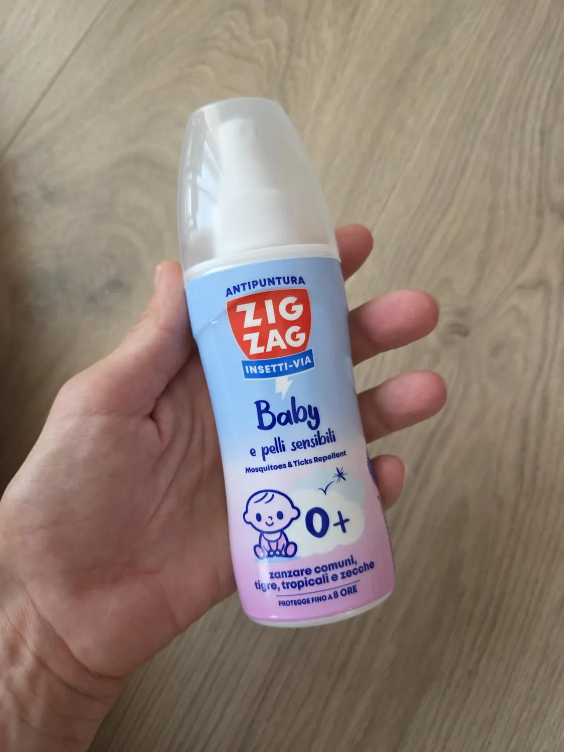 ZigZag Baby spray antizanzare bambini 100 ml senza profumo