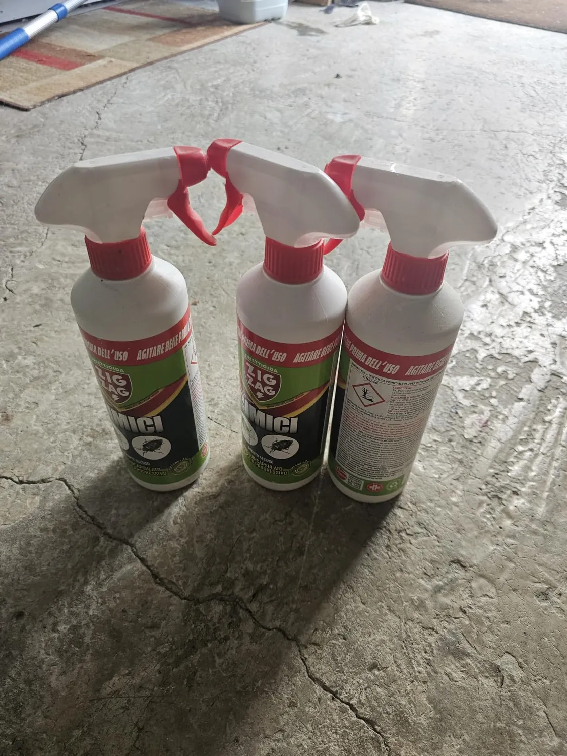 ZigZag Cimici Insetticida Microincapsulato 3x500 ml Azione Residuale