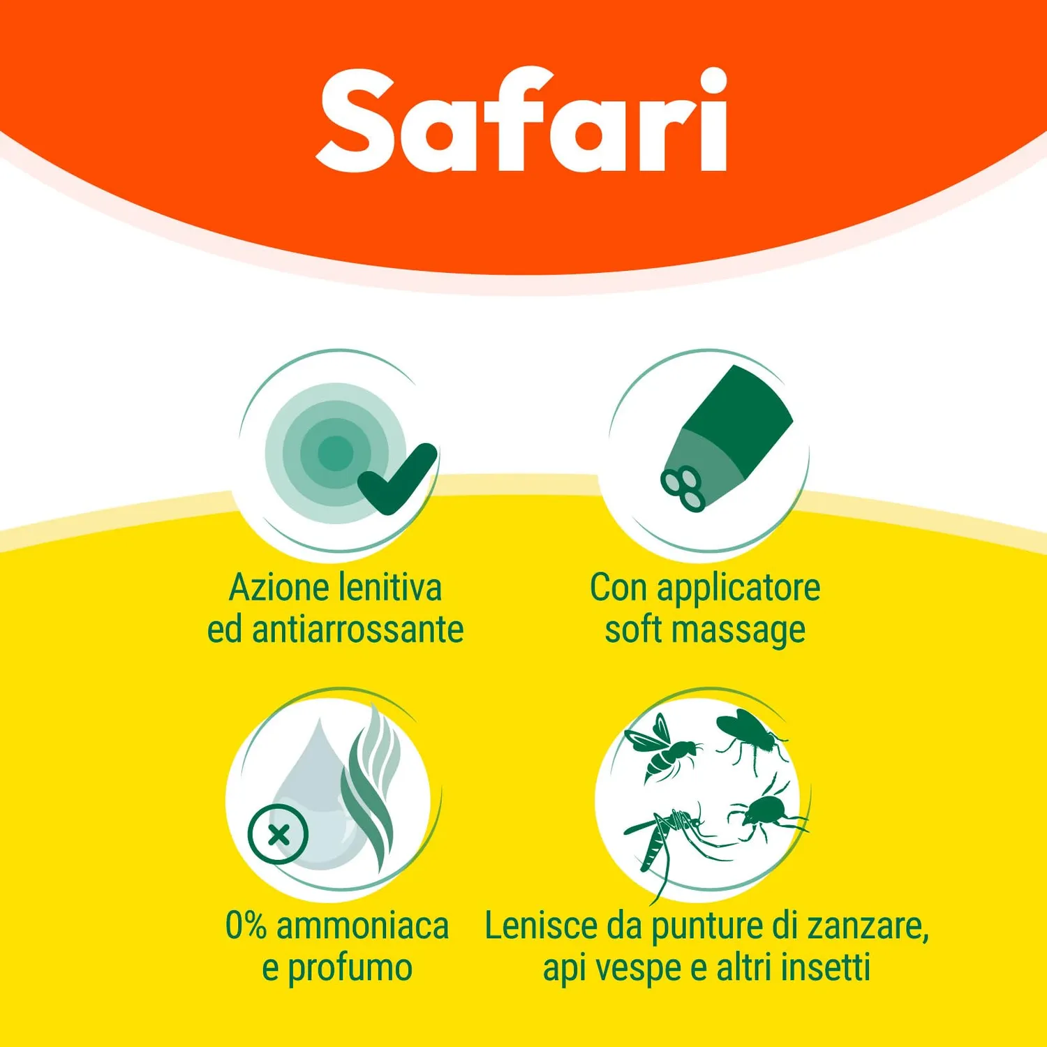 Orphea Safari Formula gel dopopuntura roll-on 10 ml