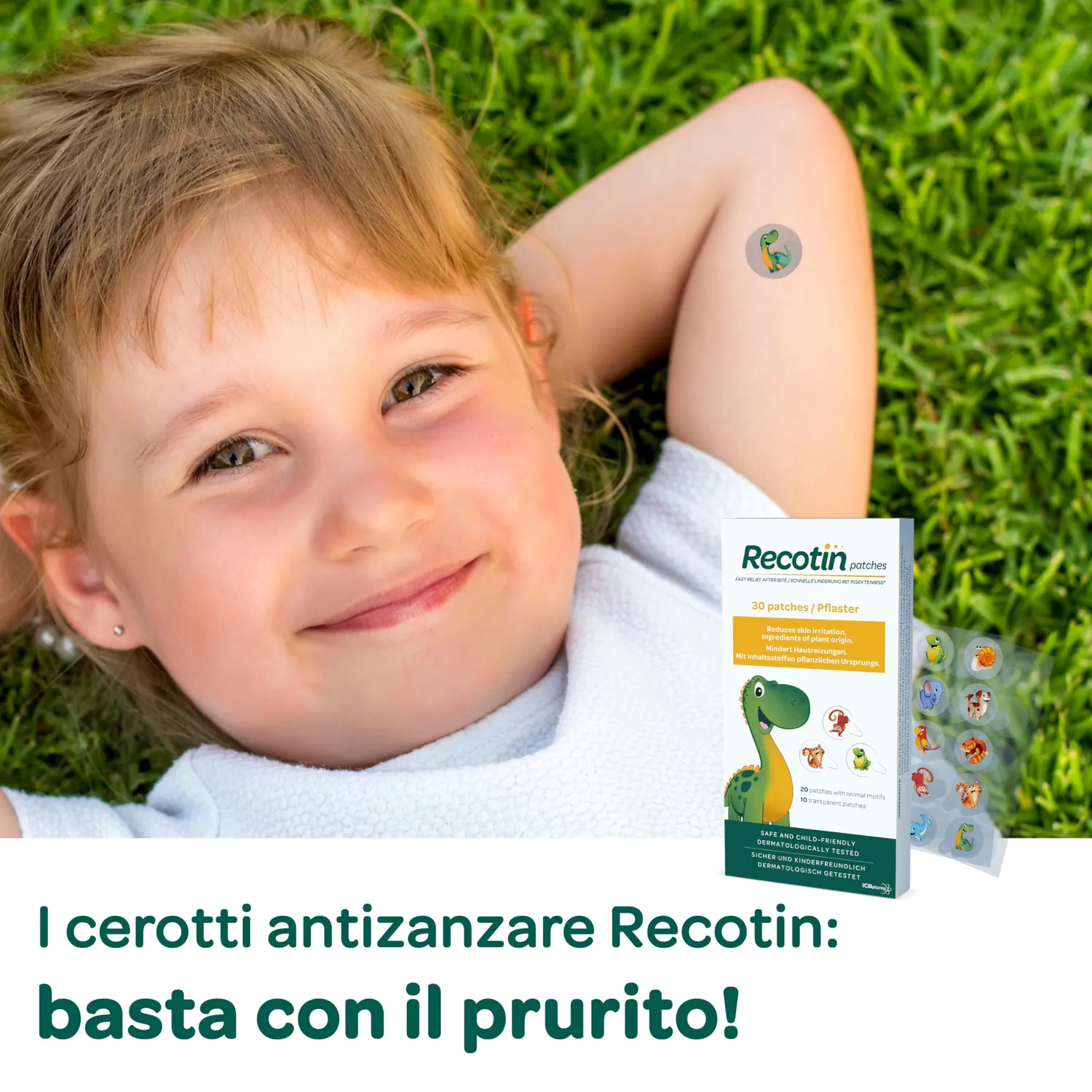 Novokill Recotin Cerotti Punture Zanzare 30 Pezzi Naturali