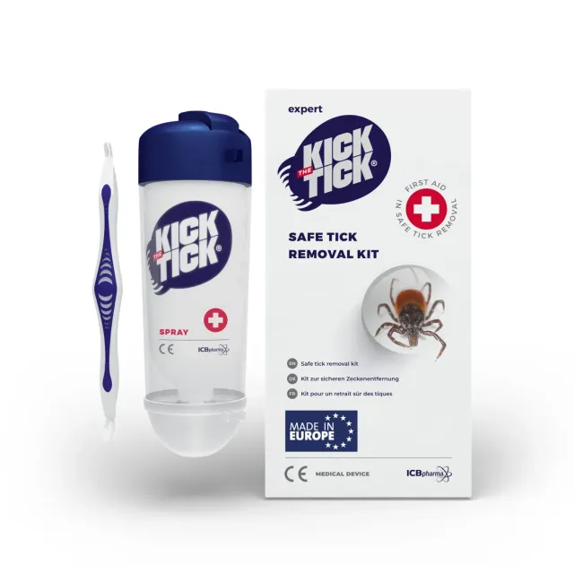 Novokill Kick The Tick Kit Antizecche spray 9 ml + pinza