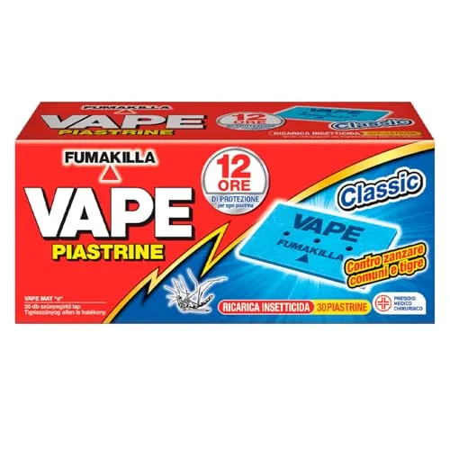 Moss Vape Classic piastrine antizanzare 150 pezzi