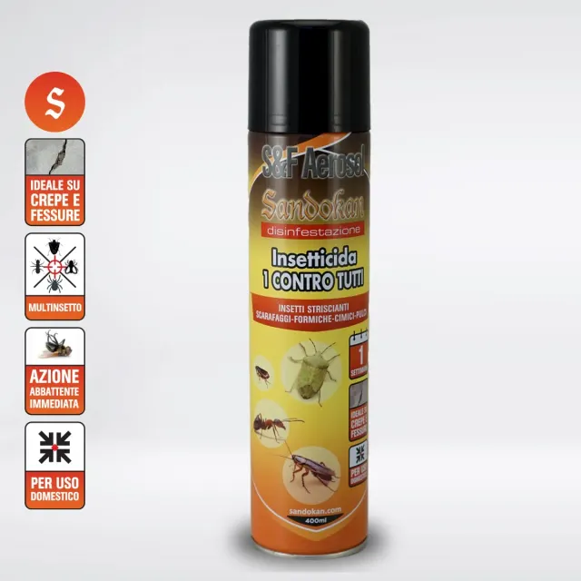Piccio-NO! Uno Contro Tutti Insetticida Spray 400ml