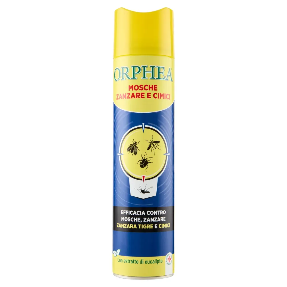 Orphea spray mosche zanzare cimici 400 ml eucalipto