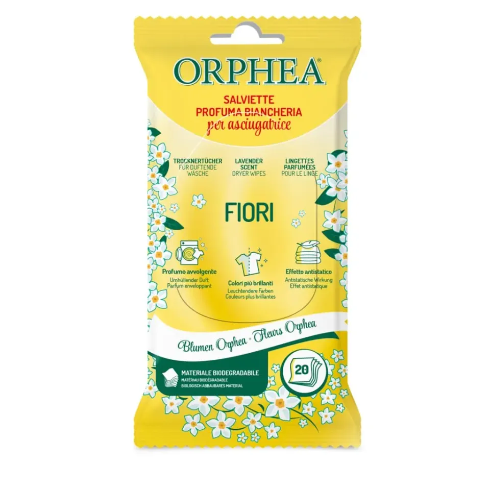 Orphea Salvalana foglietti profumabiancheria 80 g fiori