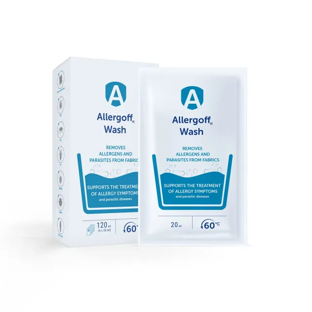 Novokill Allergoff Wash detergente antiacaro 6x20ml per allergici
