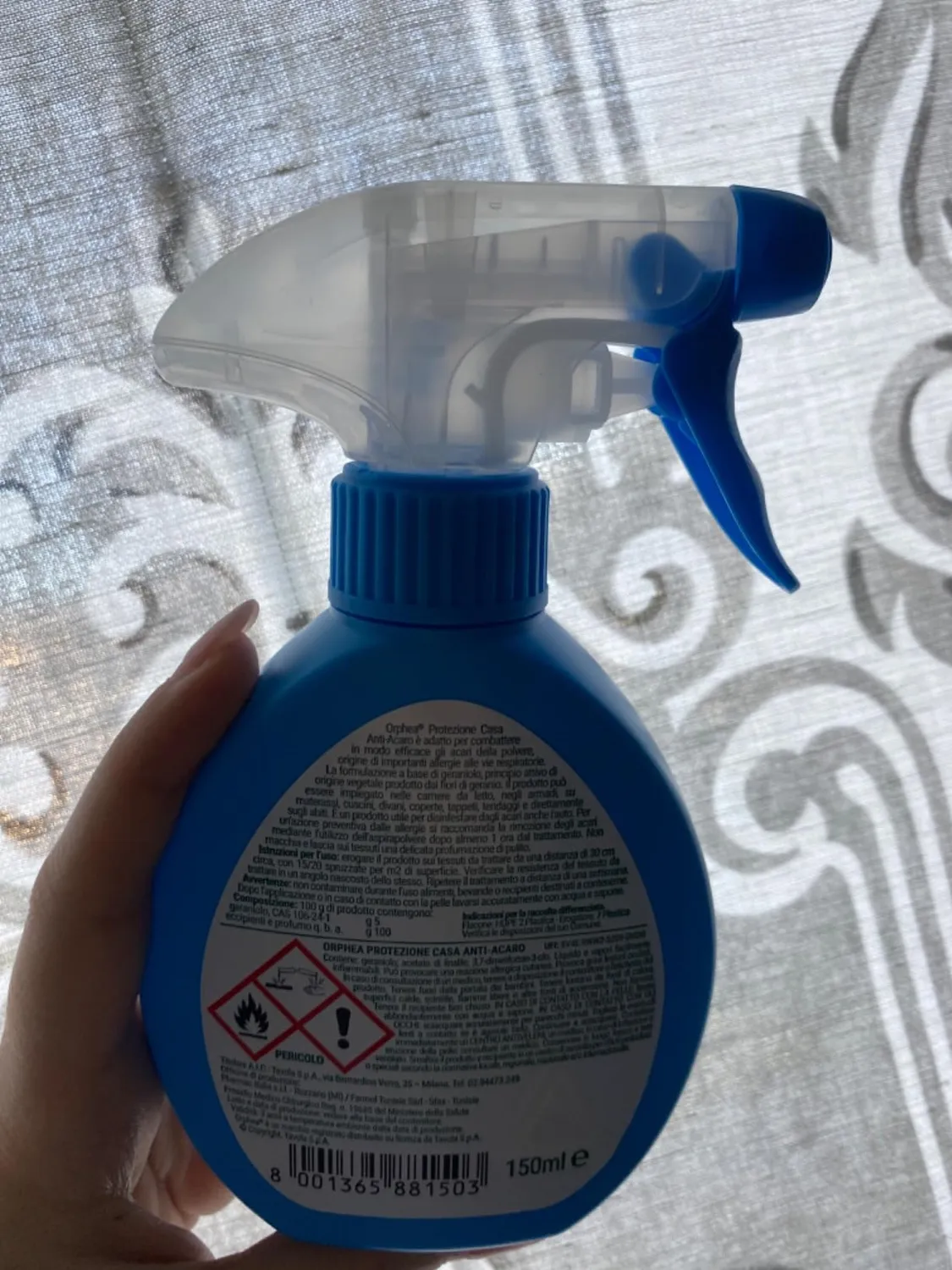 Orphea Salvalana spray antiacaro 150ml tessuti